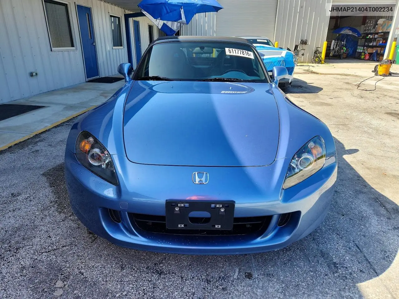 2004 Honda S2000 VIN: JHMAP21404T002234 Lot: 61177816