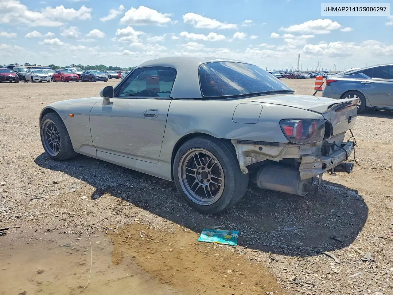 2005 Honda S2000 VIN: JHMAP21415S006297 Lot: 53314866