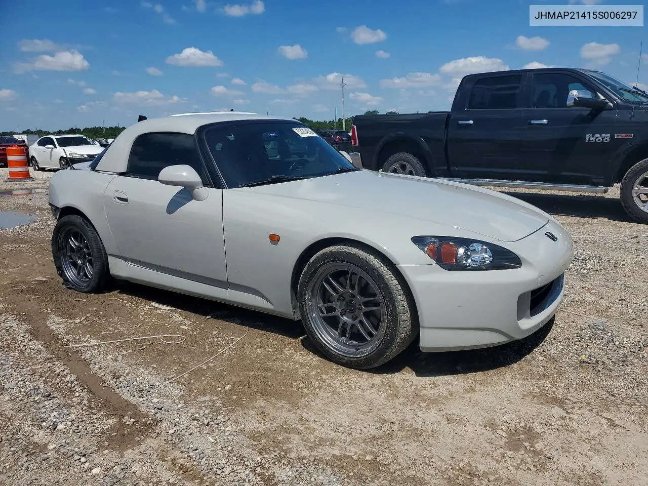 2005 Honda S2000 VIN: JHMAP21415S006297 Lot: 53314866