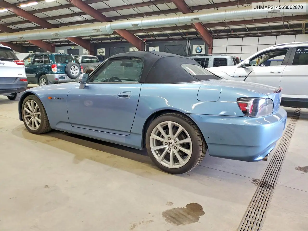 2006 Honda S2000 VIN: JHMAP21456S002870 Lot: 61835986