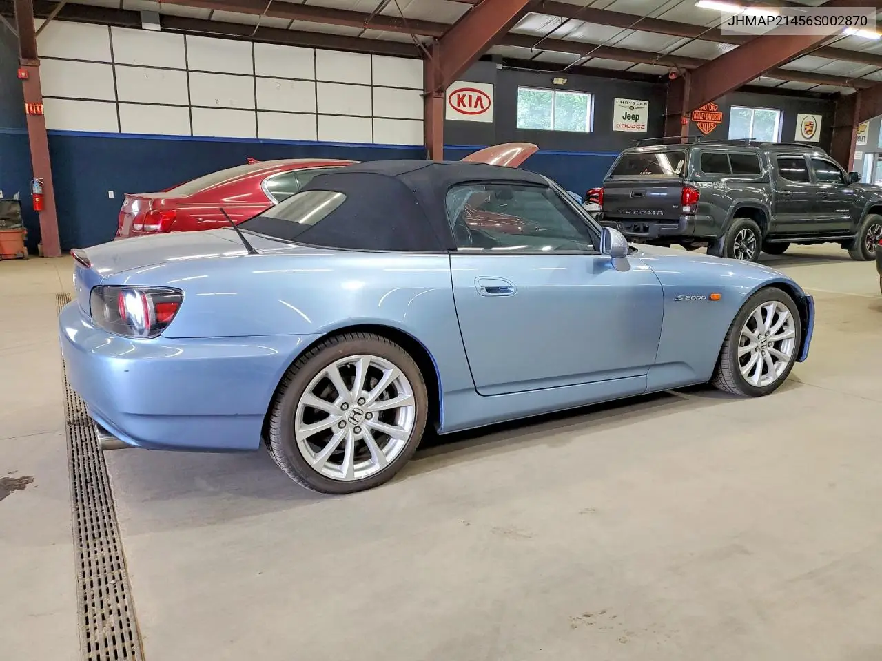 2006 Honda S2000 VIN: JHMAP21456S002870 Lot: 61835986