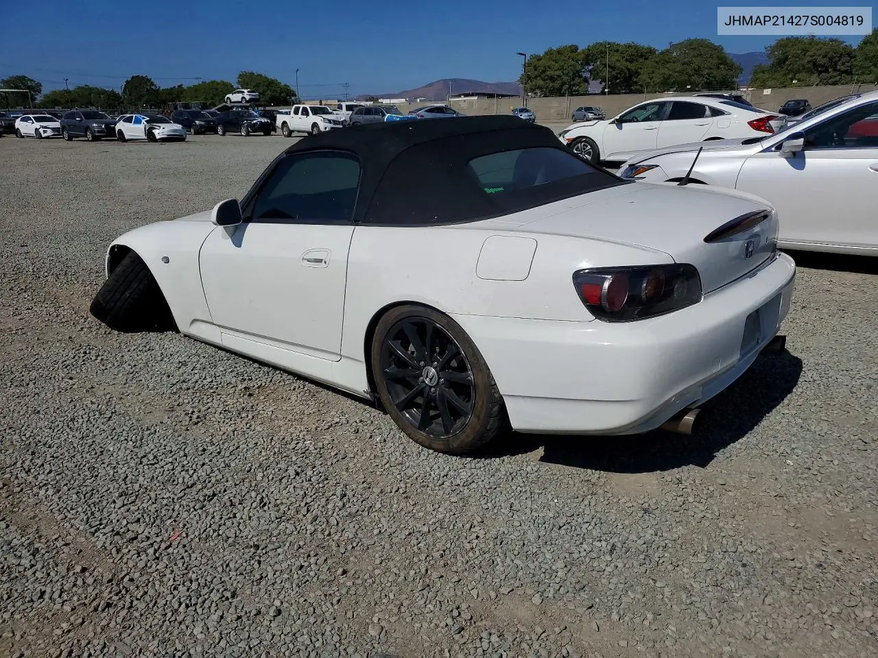 2007 Honda S2000 VIN: JHMAP21427S004819 Lot: 57597316