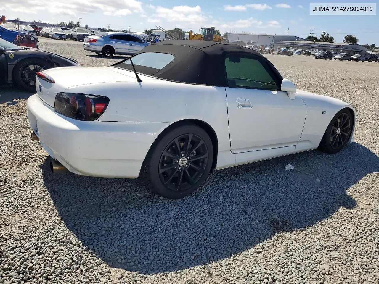 2007 Honda S2000 VIN: JHMAP21427S004819 Lot: 57597316