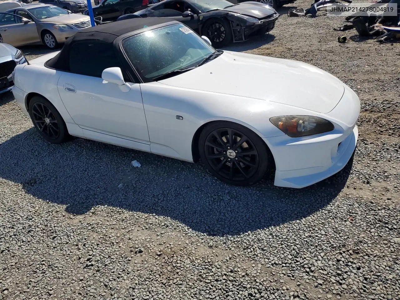 2007 Honda S2000 VIN: JHMAP21427S004819 Lot: 57597316