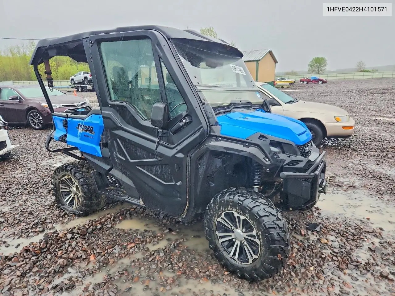 2017 Honda Pioneer 1000 Utility Vehicle VIN: 1HFVE0422H4101571 Lot: 49817426