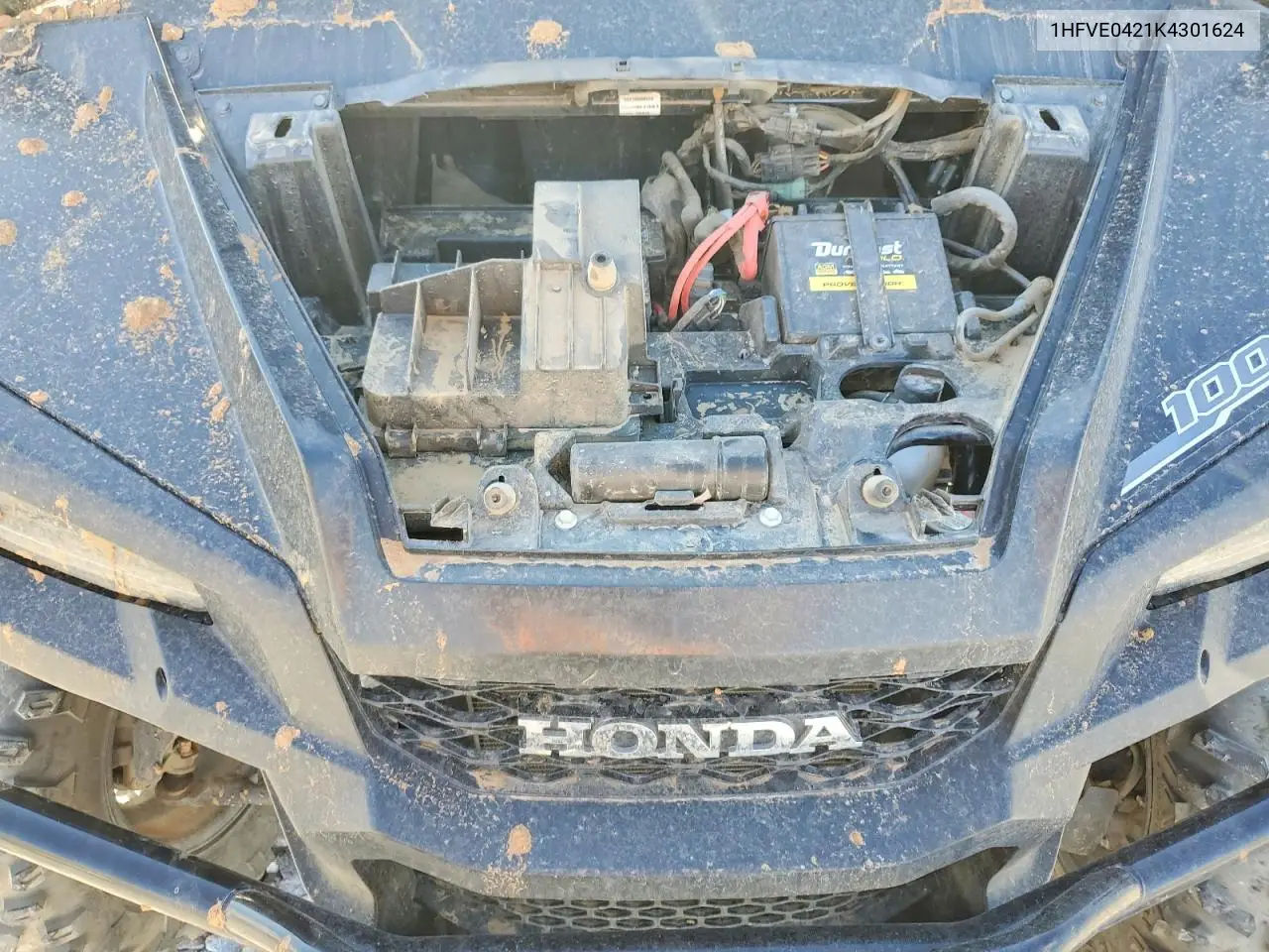 2019 Honda Pioneer 1000 Utility Vehicle VIN: 1HFVE0421K4301624 Lot: 48920856