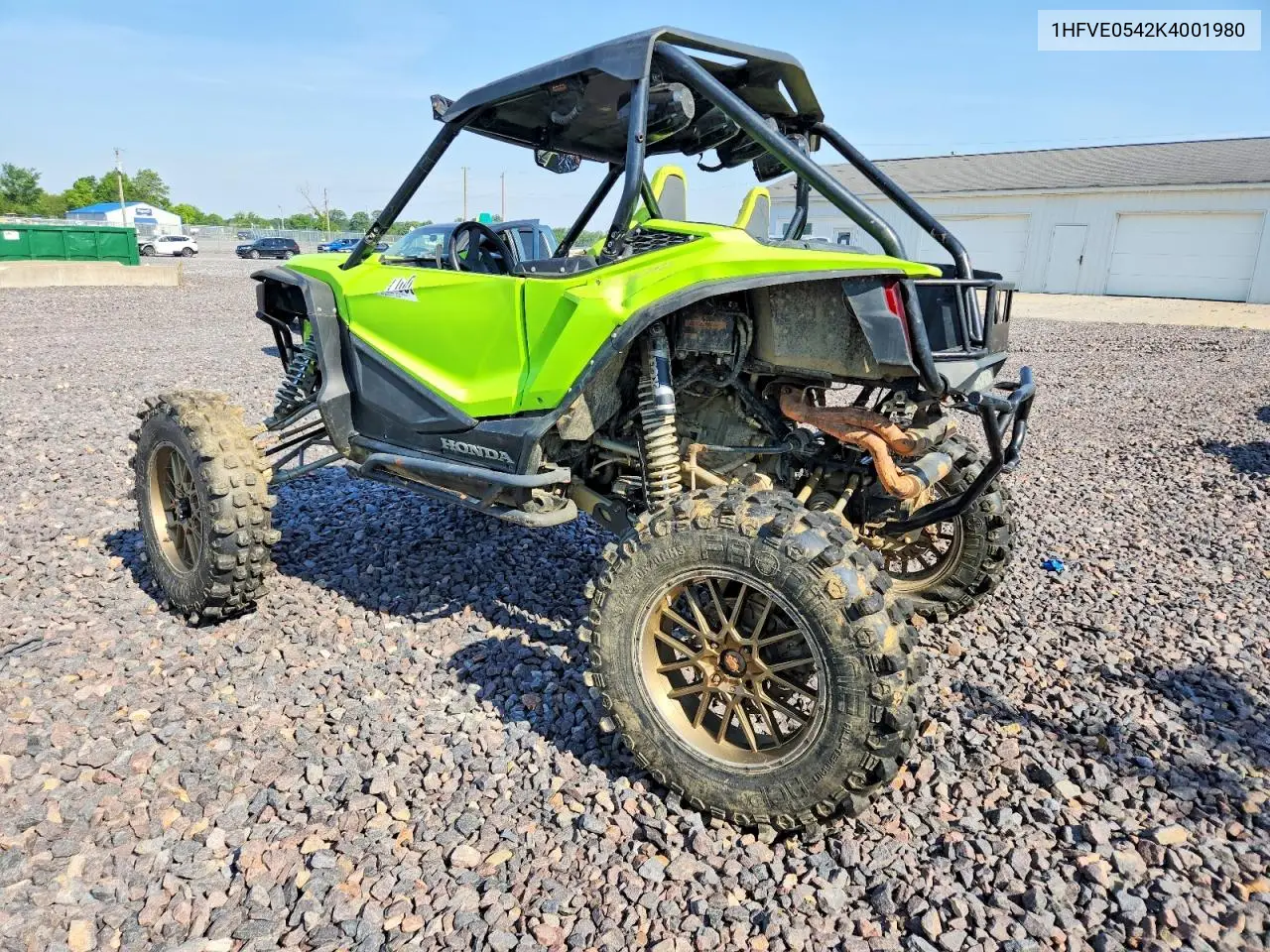 2019 Honda Sxs1000 S2R VIN: 1HFVE0542K4001980 Lot: 55800786