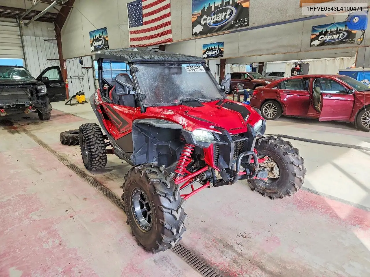 2020 Honda Sxs1000 S2R Utility Vehicle VIN: 1HFVE0543L4100471 Lot: 53051076