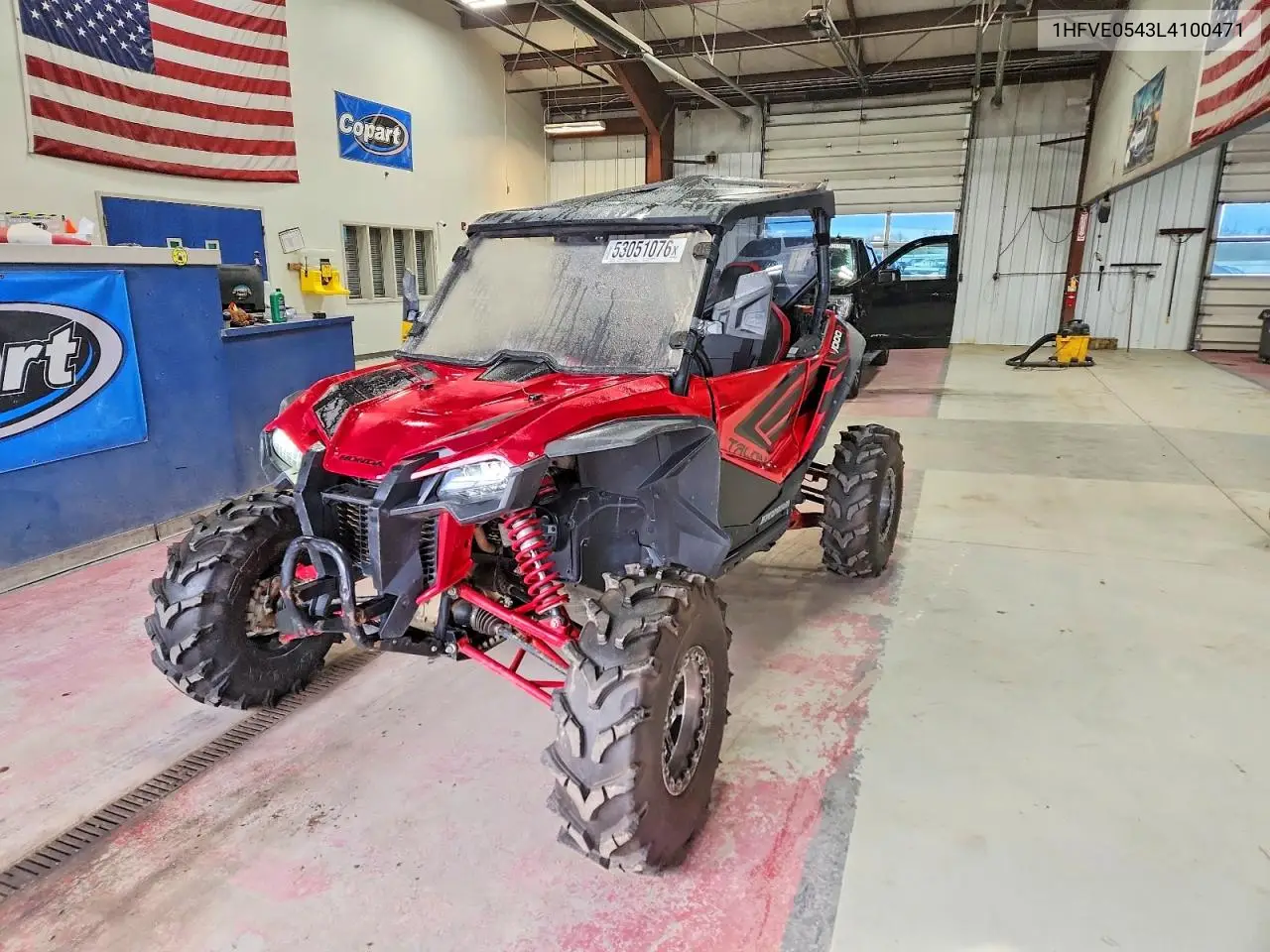 2020 Honda Sxs1000 S2R Utility Vehicle VIN: 1HFVE0543L4100471 Lot: 53051076