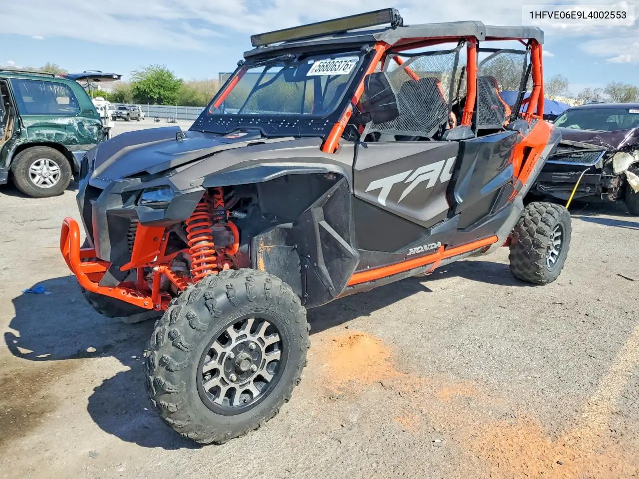 2020 Honda Talon Utility Vehicle VIN: 1HFVE06E9L4002553 Lot: 56806376