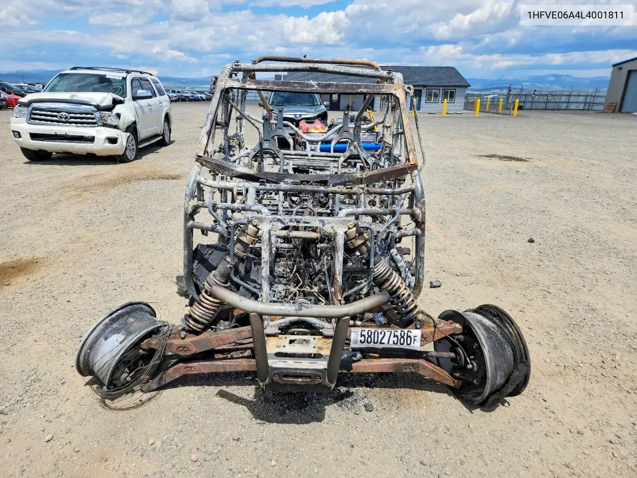 2020 Honda Sxs1000 VIN: 1HFVE06A4L4001811 Lot: 58027586