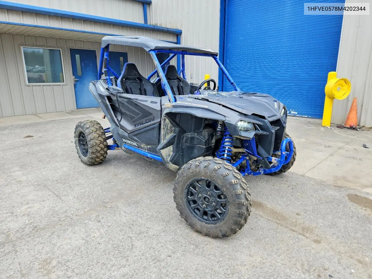 2021 Honda Talon 1000 Utility Vehicle VIN: 1HFVE0578M4202344 Lot: 49961006