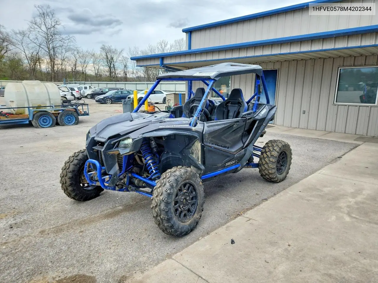 2021 Honda Talon 1000 Utility Vehicle VIN: 1HFVE0578M4202344 Lot: 49961006