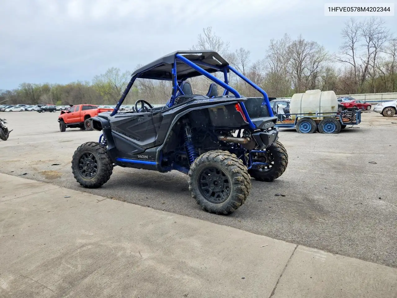 2021 Honda Talon 1000 Utility Vehicle VIN: 1HFVE0578M4202344 Lot: 49961006