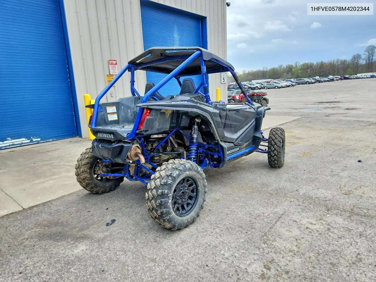 2021 Honda Talon 1000 Utility Vehicle VIN: 1HFVE0578M4202344 Lot: 49961006