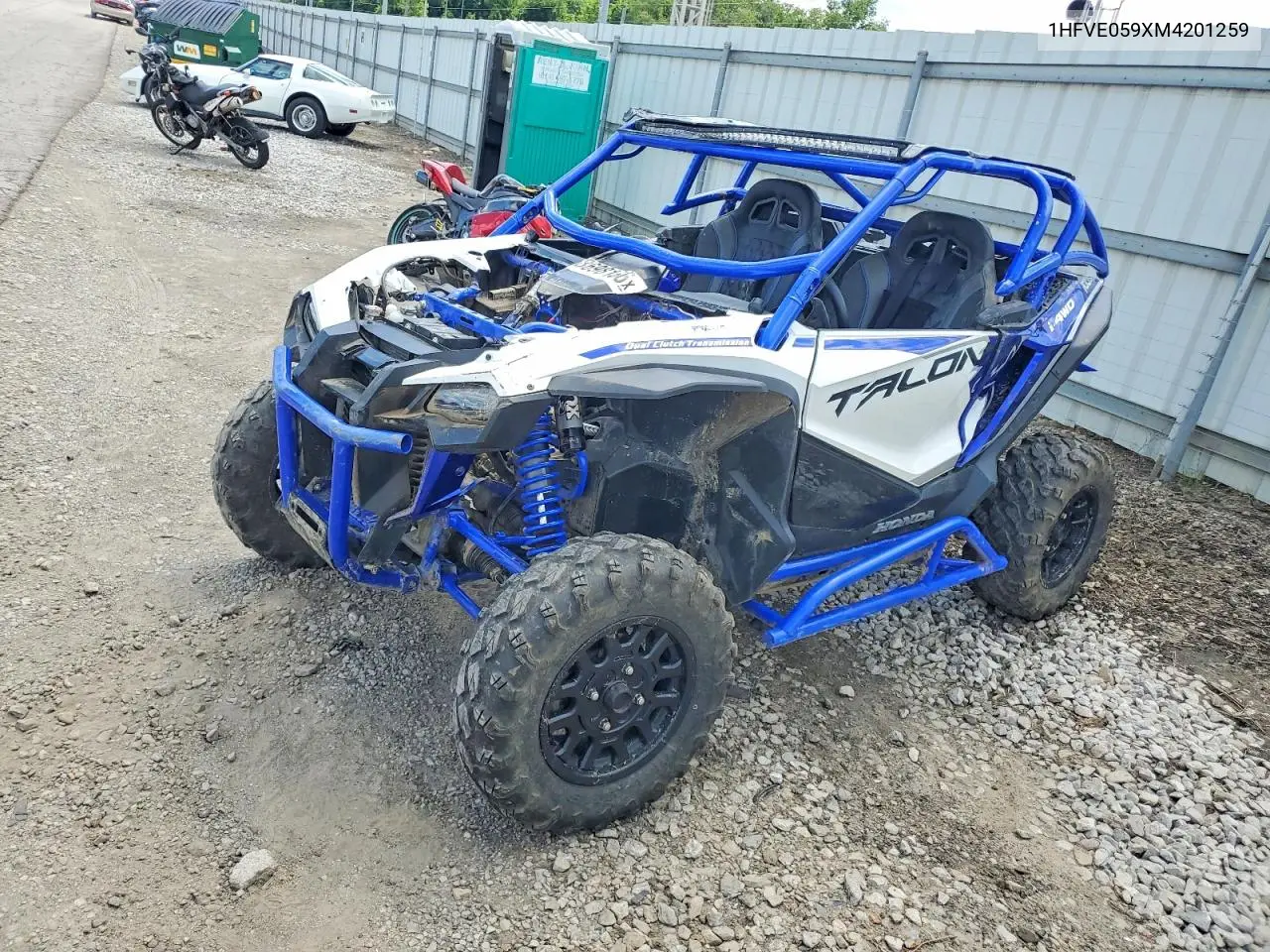 2021 Honda Talon 1000 Utility Vehicle VIN: 1HFVE059XM4201259 Lot: 58698166