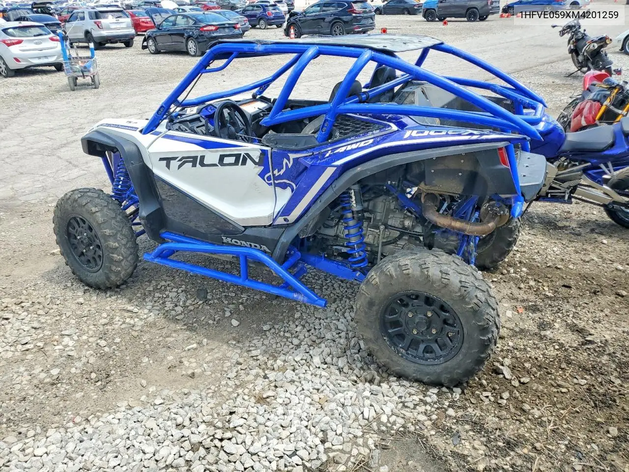 2021 Honda Talon 1000 Utility Vehicle VIN: 1HFVE059XM4201259 Lot: 58698166