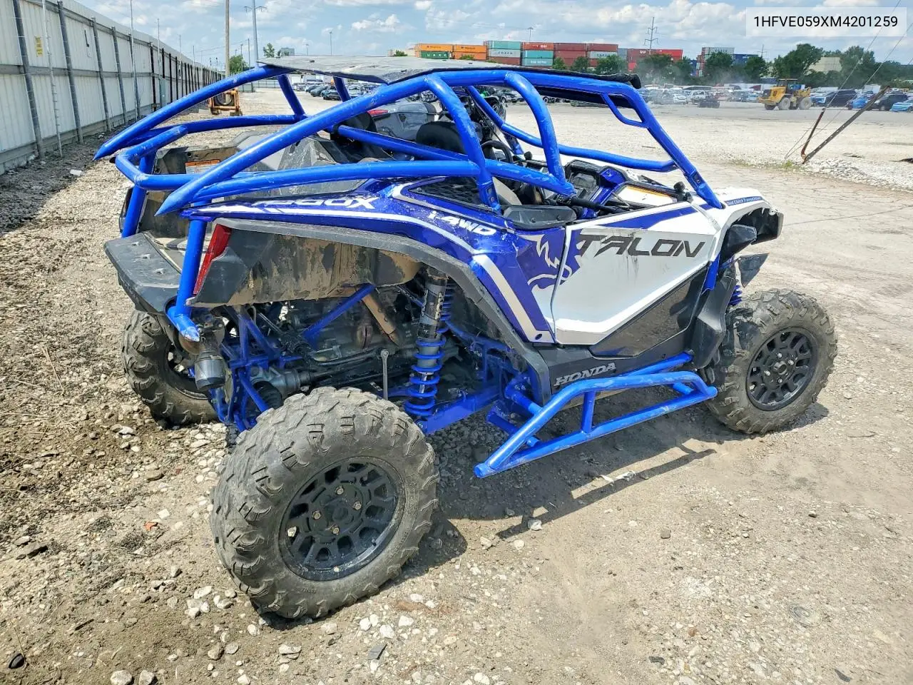 2021 Honda Talon 1000 Utility Vehicle VIN: 1HFVE059XM4201259 Lot: 58698166