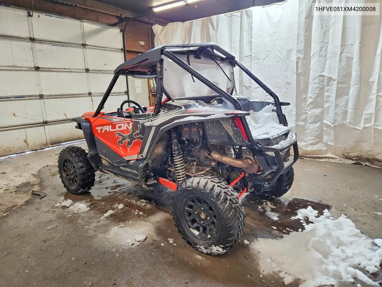 2021 Honda Talon 1000 Utility Vehicle VIN: 1HFVE051XM4200008 Lot: 75398295