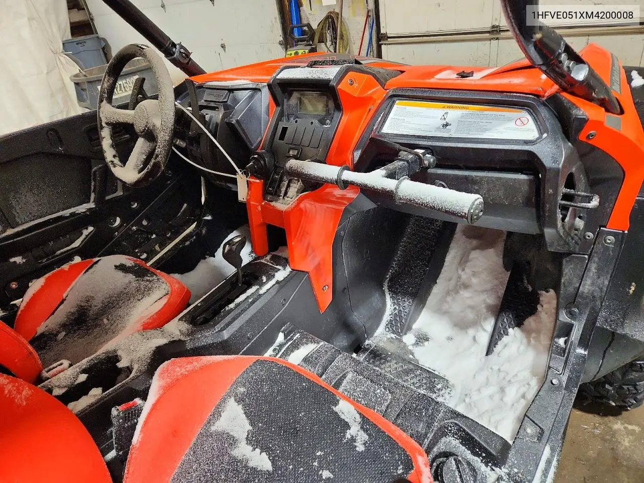 2021 Honda Talon 1000 Utility Vehicle VIN: 1HFVE051XM4200008 Lot: 75398295