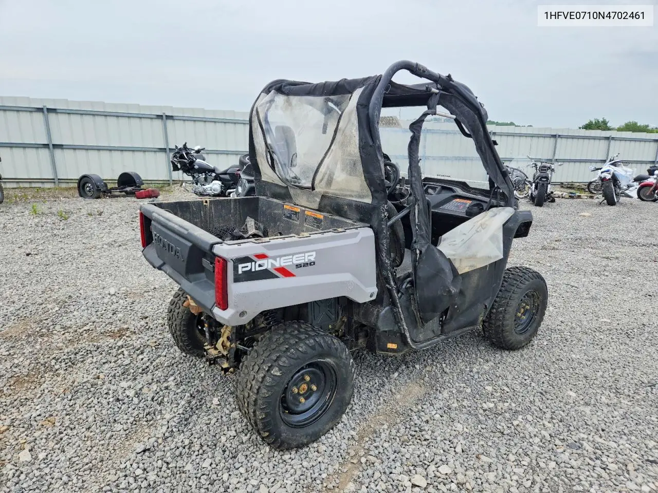 2022 Honda Sxs520M Utility Vehicle VIN: 1HFVE0710N4702461 Lot: 55029106