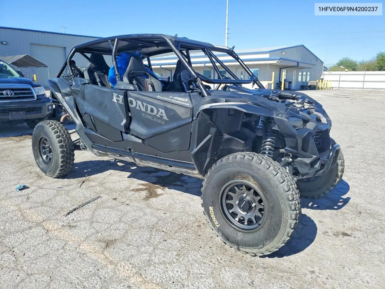 2022 Honda Talon Utility Vehicle VIN: 1HFVE06F9N4200237 Lot: 58945396