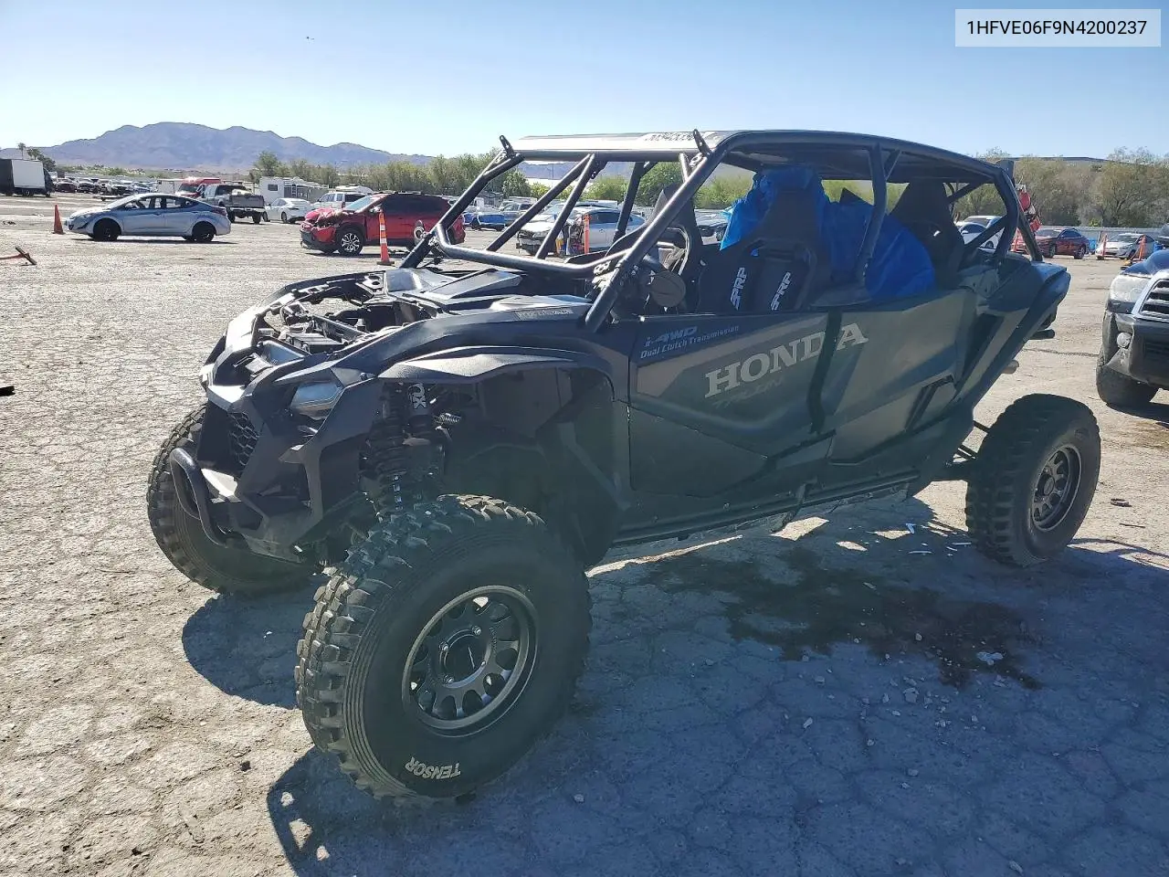 2022 Honda Talon Utility Vehicle VIN: 1HFVE06F9N4200237 Lot: 58945396