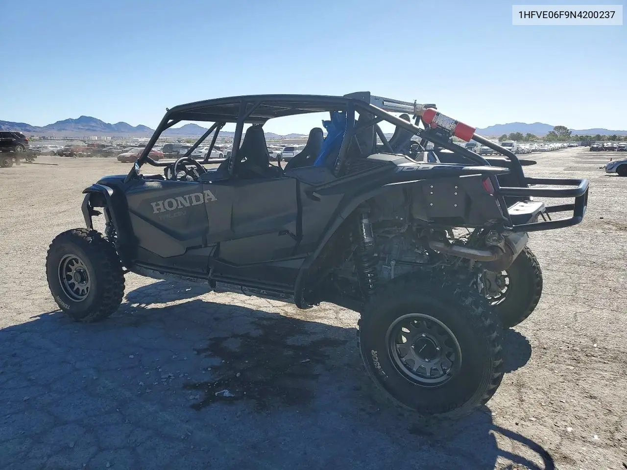 2022 Honda Talon Utility Vehicle VIN: 1HFVE06F9N4200237 Lot: 58945396