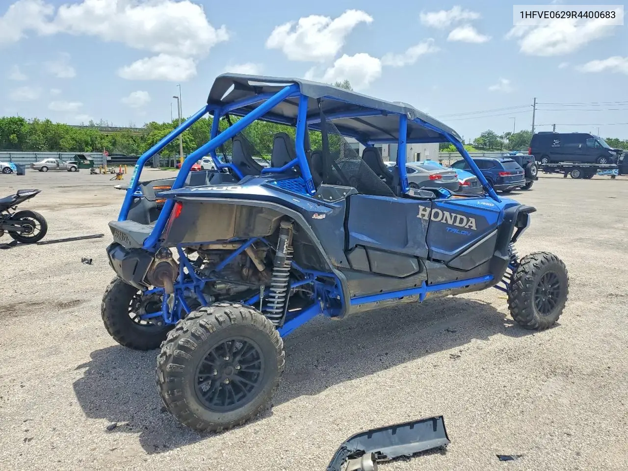 2024 Honda Talon Utility Vehicle VIN: 1HFVE0629R4400683 Lot: 61130796