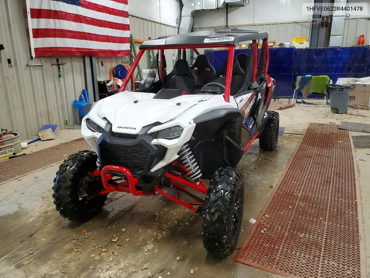2024 Honda Talon 1000 Utility Vehicle VIN: 1HFVE0622R4401478 Lot: 79540995