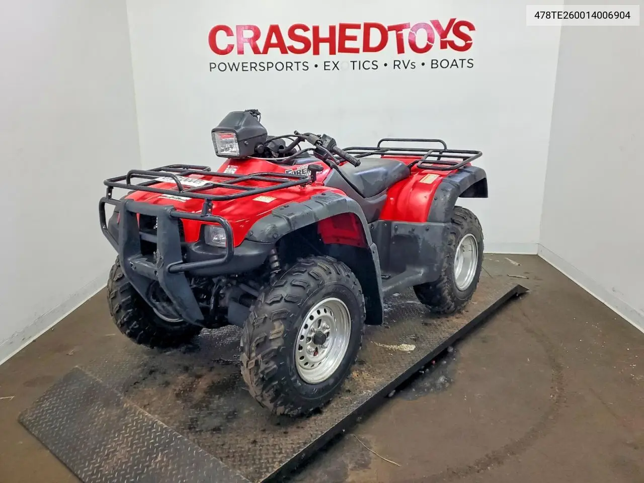 2002 Honda Trx350 Fe VIN: 478TE260014006904 Lot: 57239336