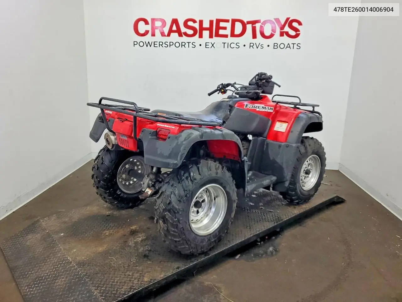 2002 Honda Trx350 Fe VIN: 478TE260014006904 Lot: 57239336