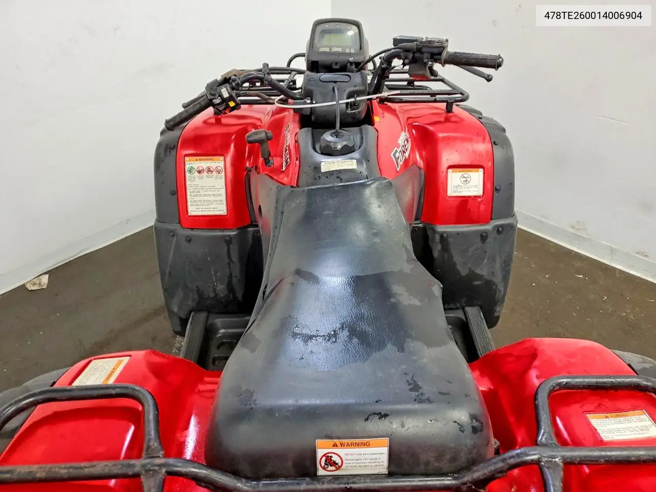 2002 Honda Trx350 Fe VIN: 478TE260014006904 Lot: 57239336
