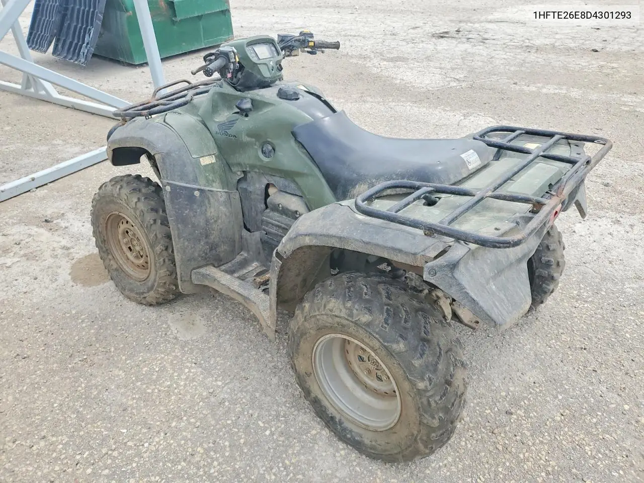 2013 Honda Atv VIN: 1HFTE26E8D4301293 Lot: 52181206