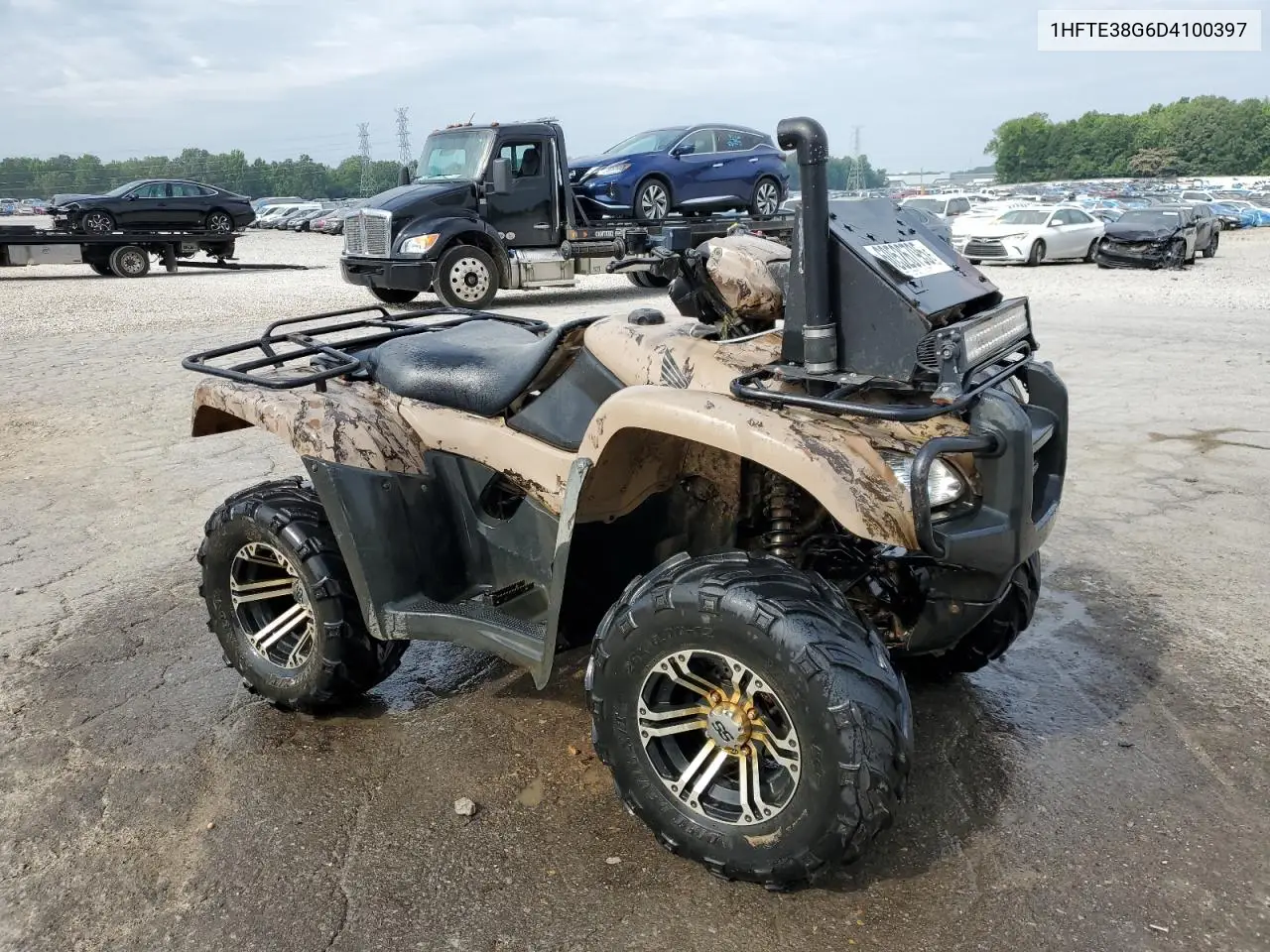 2013 Honda Trx500 Fpm VIN: 1HFTE38G6D4100397 Lot: 60526795