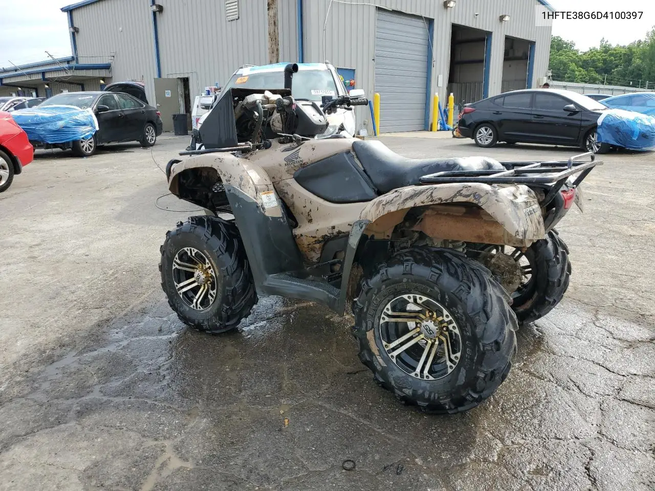 2013 Honda Trx500 Fpm VIN: 1HFTE38G6D4100397 Lot: 60526795