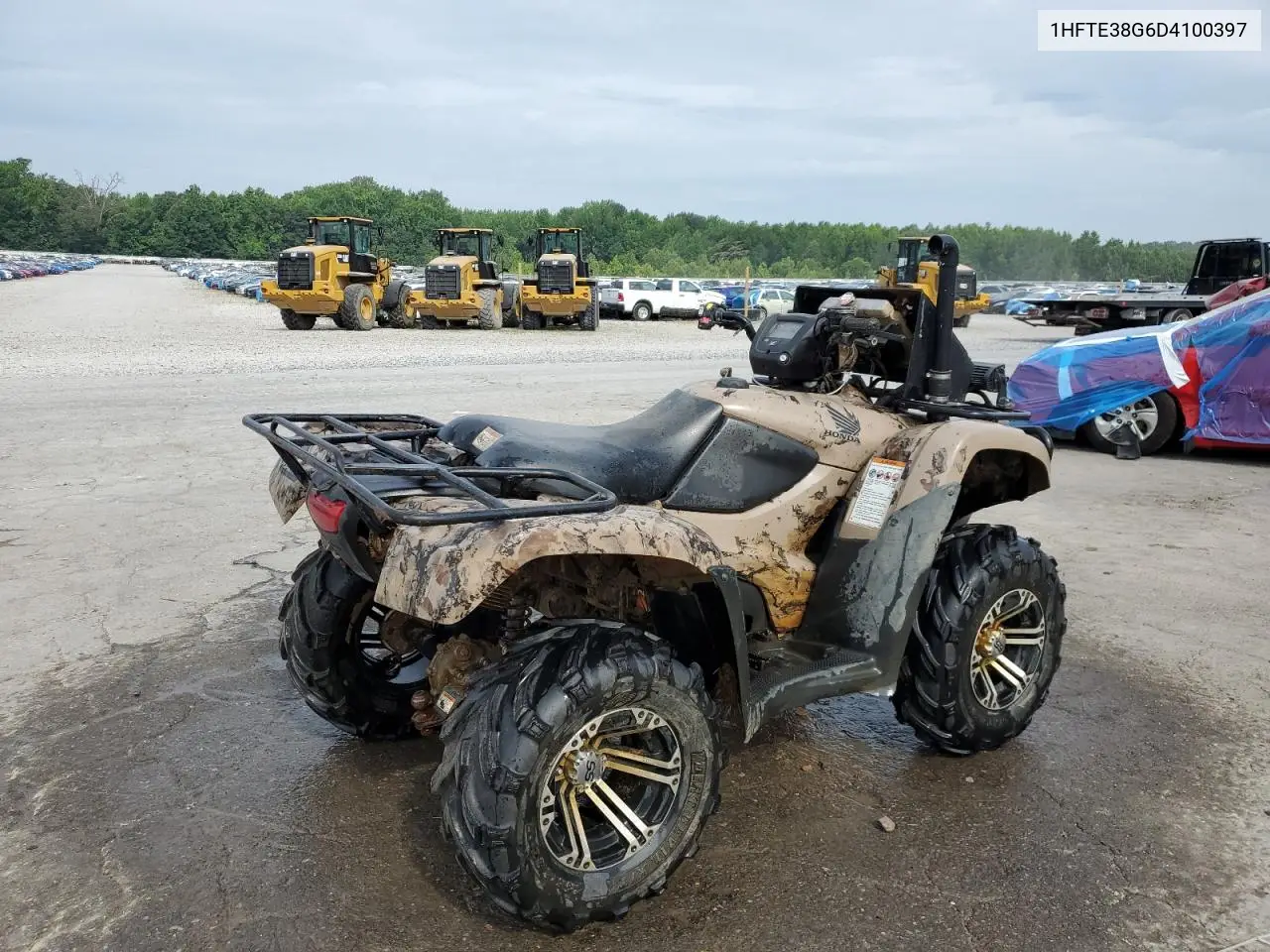 2013 Honda Trx500 Fpm VIN: 1HFTE38G6D4100397 Lot: 60526795