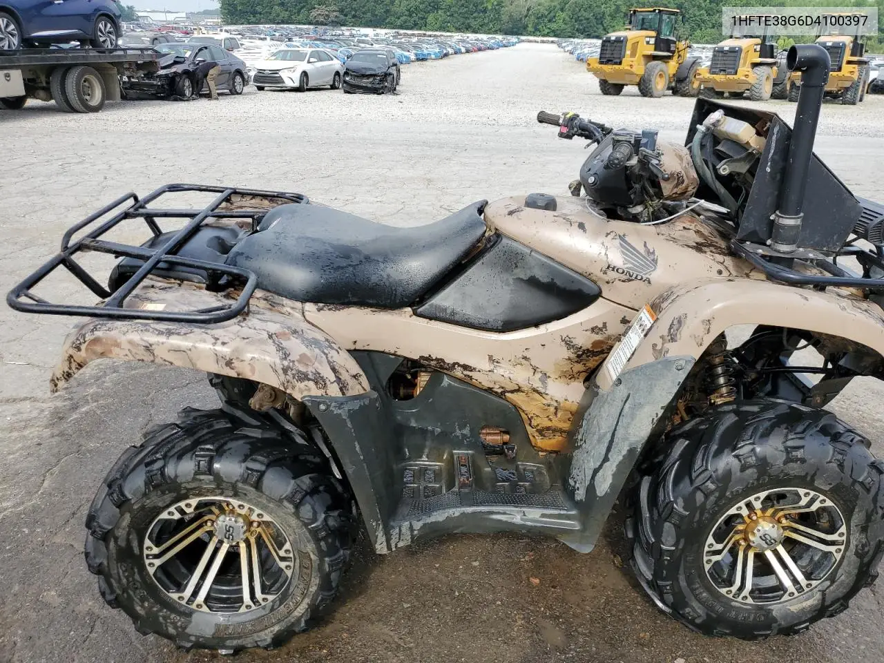 2013 Honda Trx500 Fpm VIN: 1HFTE38G6D4100397 Lot: 60526795