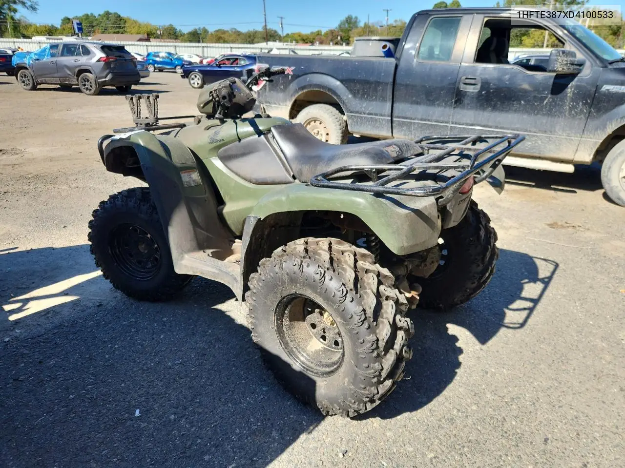 2013 Honda Unknown VIN: 1HFTE387XD4100533 Lot: 72622635