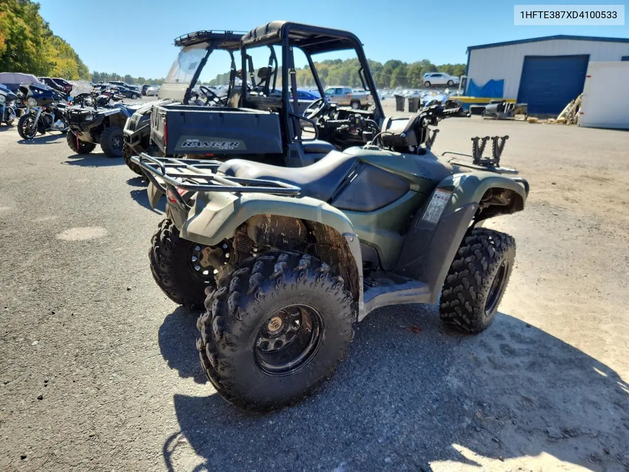 2013 Honda Unknown VIN: 1HFTE387XD4100533 Lot: 72622635
