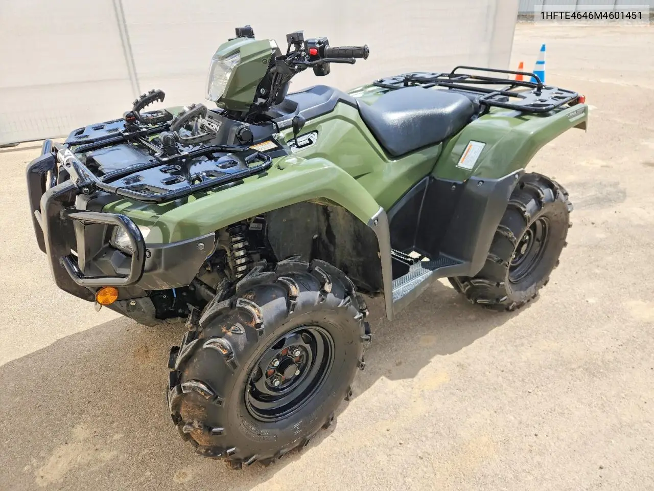 2021 Honda Trx520 Fa VIN: 1HFTE4646M4601451 Lot: 54444816