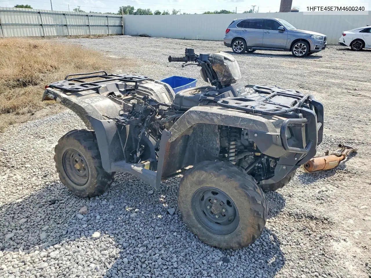 2021 Honda Foreman Rubicon Atv VIN: 1HFTE45E7M4600240 Lot: 58633976