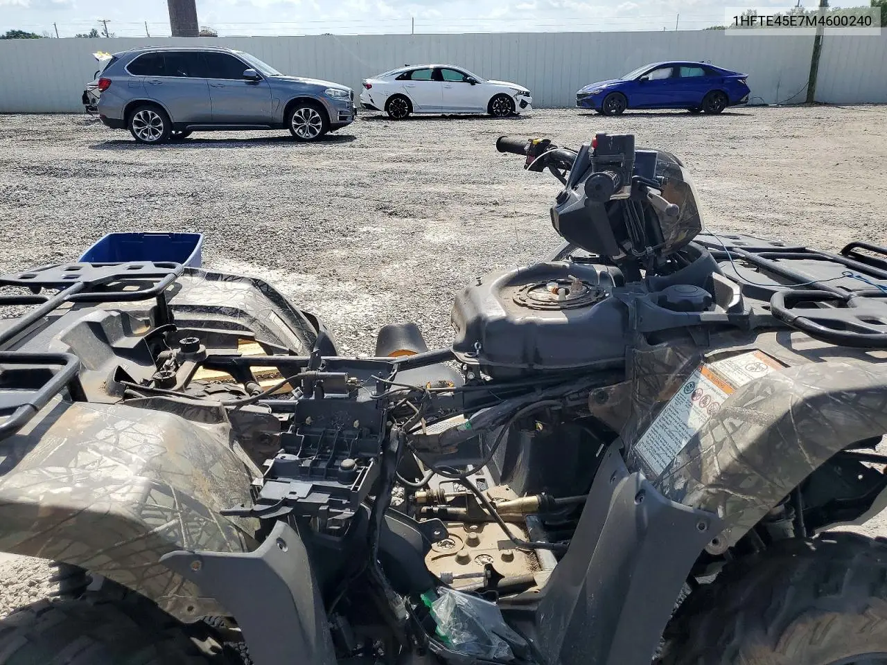 2021 Honda Foreman Rubicon Atv VIN: 1HFTE45E7M4600240 Lot: 58633976