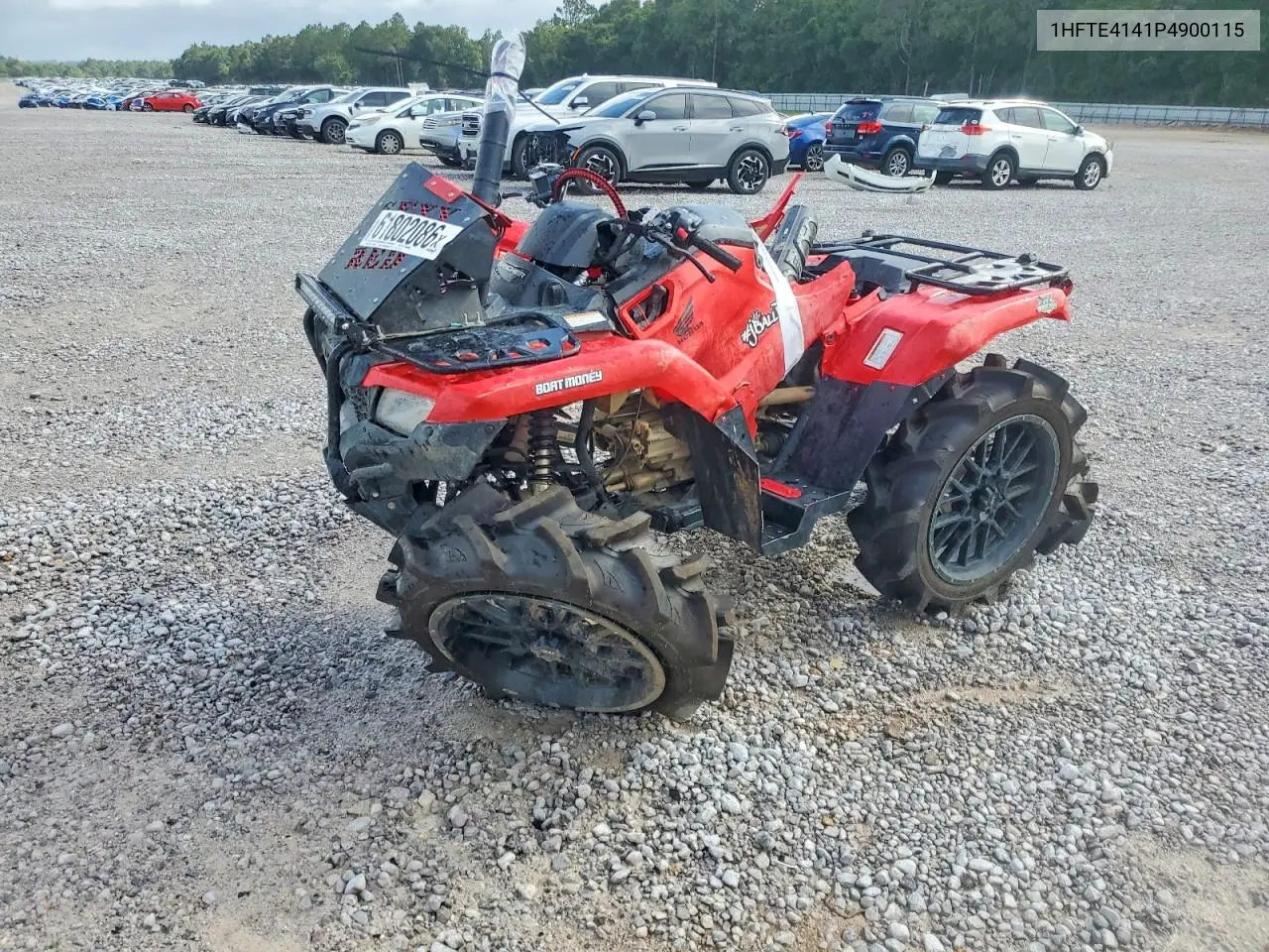 2023 Honda Trx420 VIN: 1HFTE4141P4900115 Lot: 61802086