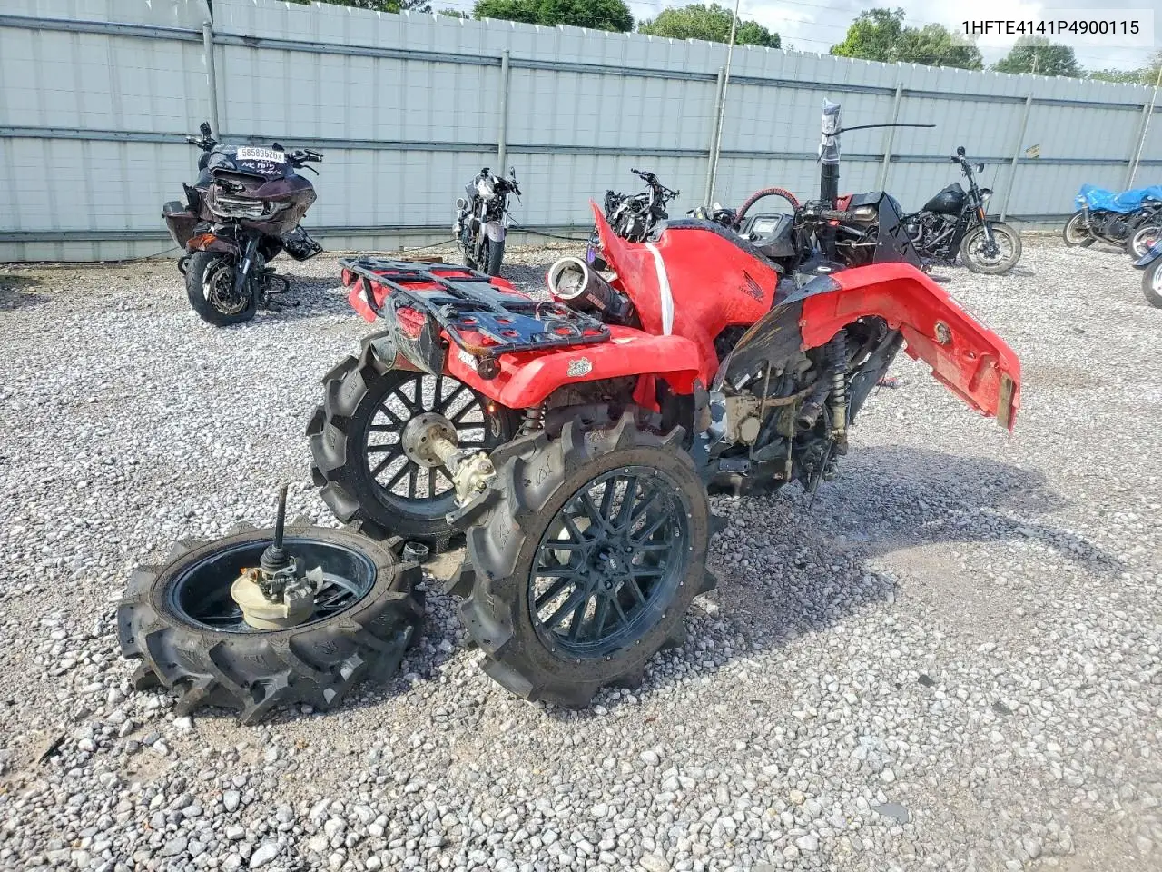 2023 Honda Trx420 VIN: 1HFTE4141P4900115 Lot: 61802086