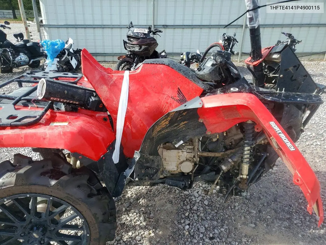 2023 Honda Trx420 VIN: 1HFTE4141P4900115 Lot: 61802086