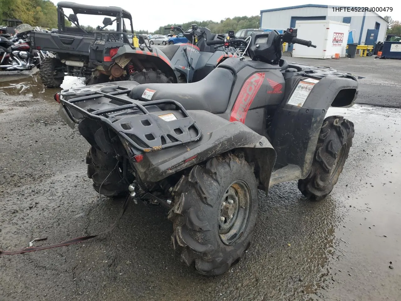 2024 Honda Trx520 Fm VIN: 1HFTE4522RJ000479 Lot: 79175954