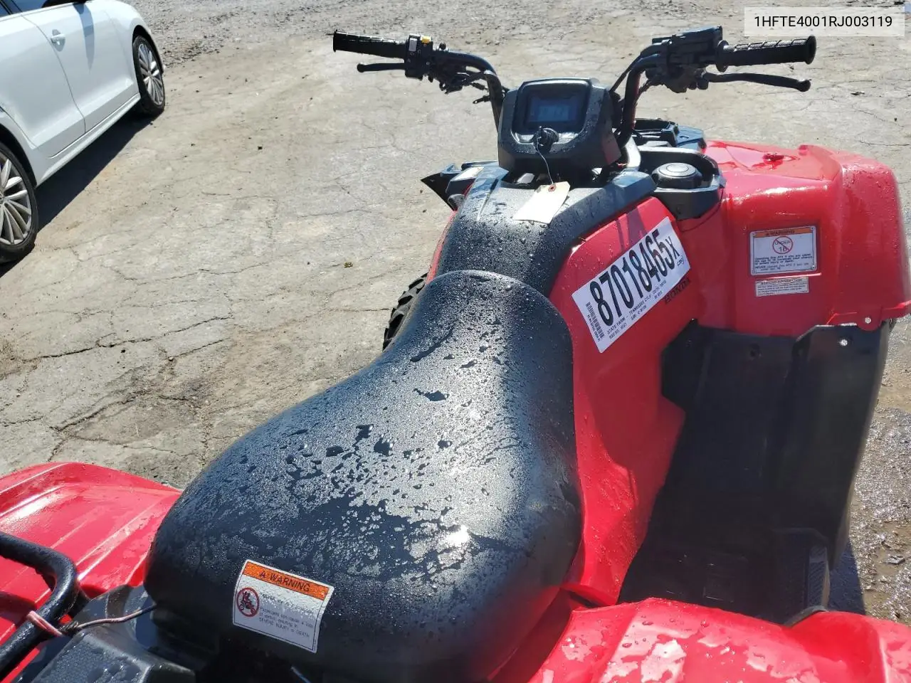 2024 Honda A Trx420Fm1R VIN: 1HFTE4001RJ003119 Lot: 87018465
