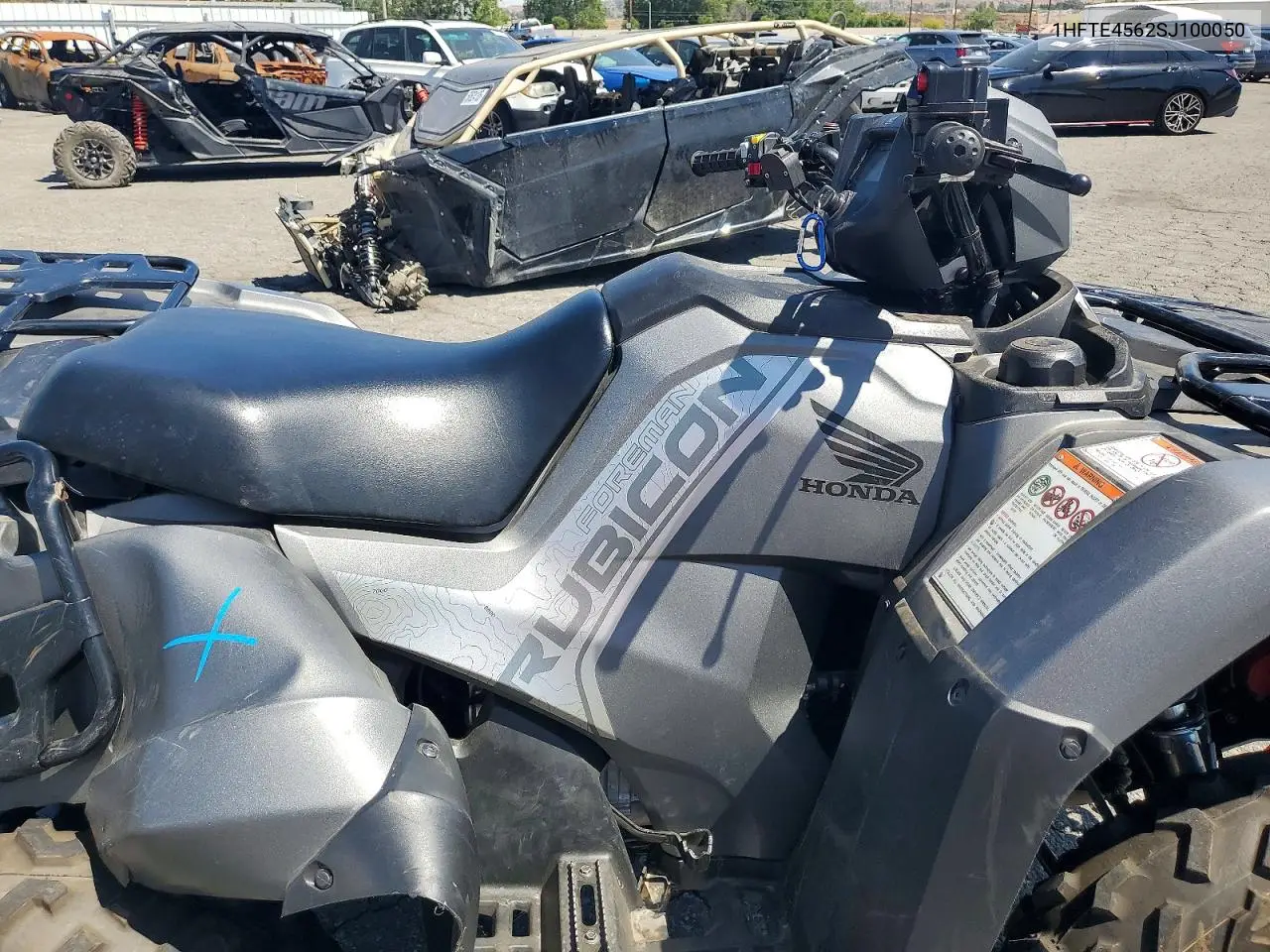 2025 Honda Foreman Atv VIN: 1HFTE4562SJ100050 Lot: 50981506