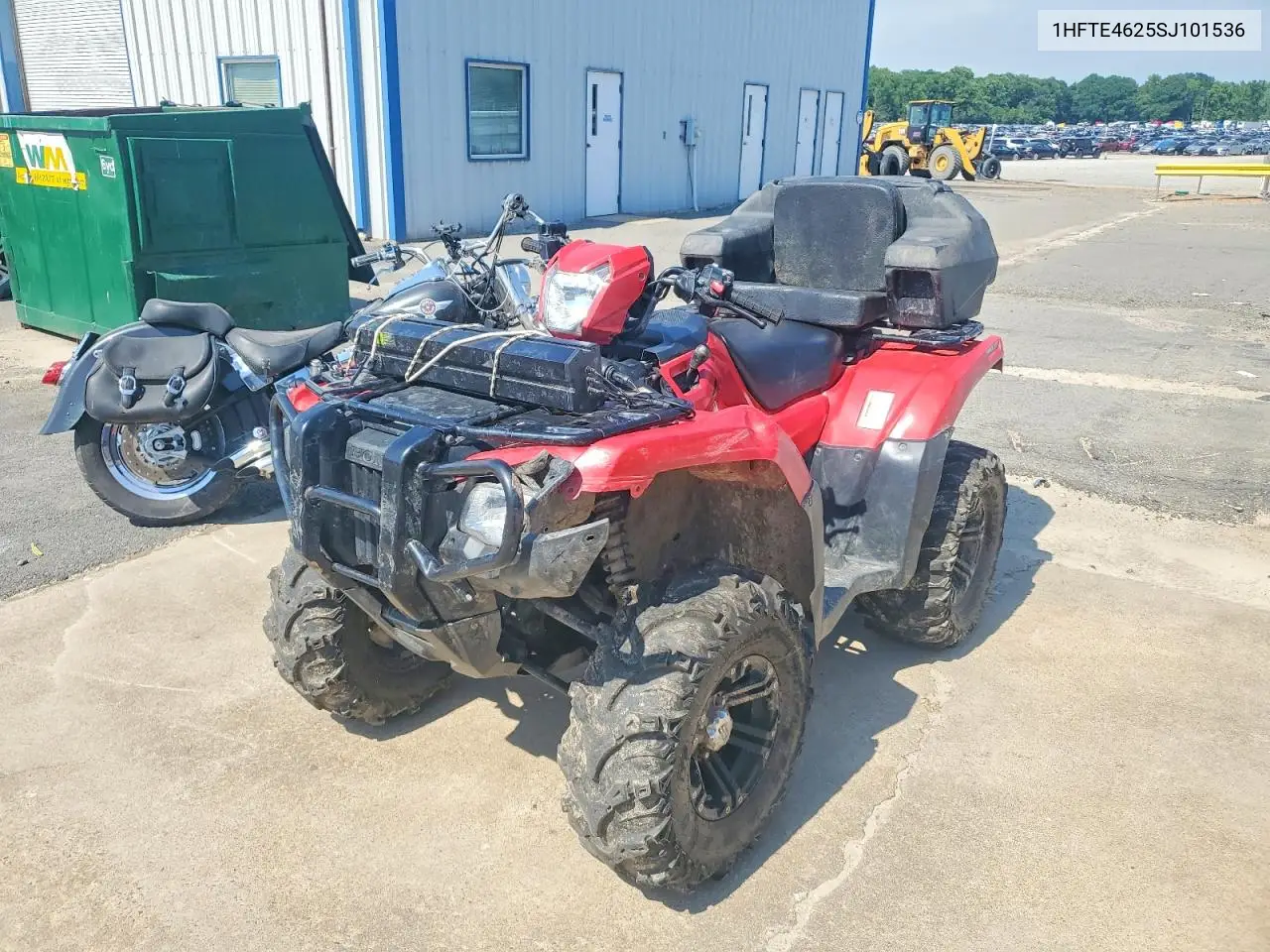2025 Honda Foreman Atv VIN: 1HFTE4625SJ101536 Lot: 54100496